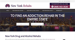 Desktop Screenshot of new-york-rehabs.com