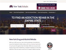Tablet Screenshot of new-york-rehabs.com